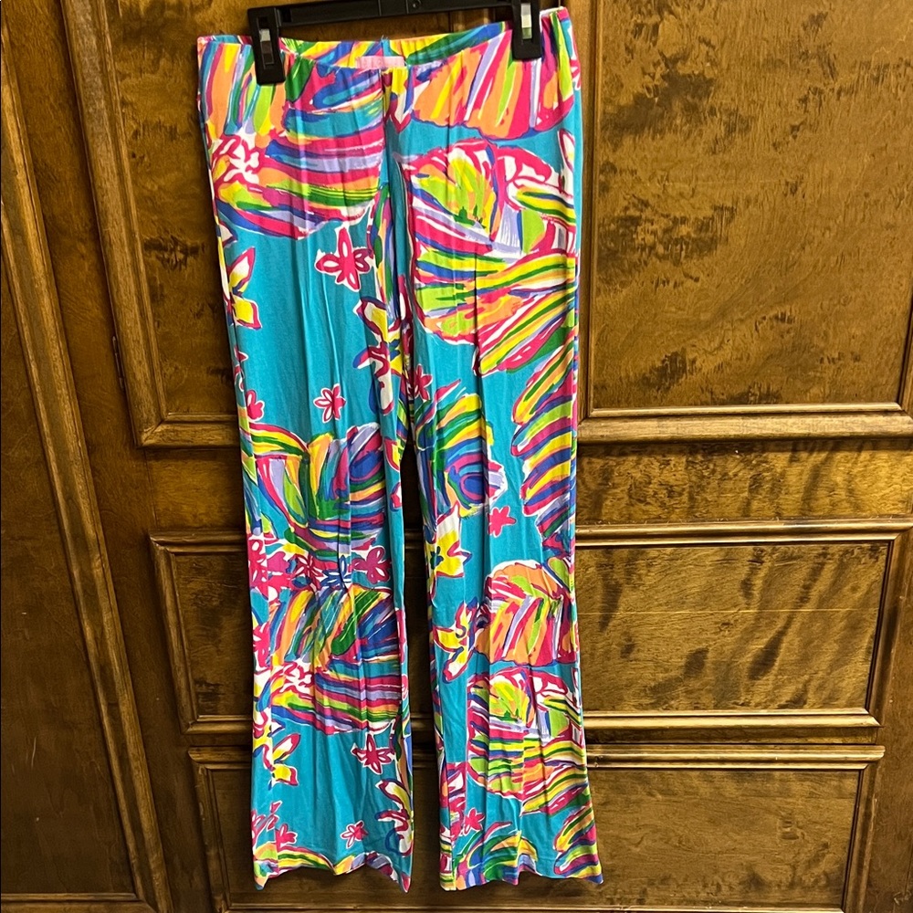 Lilly Pulitzer Multicolor Tropical Pants